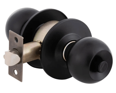 CERRADURA OISTER CILINDRICA 101 BAÑO NEGRO