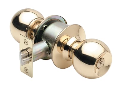 Cerradura Yale Cilíndrica Acceso Bronce