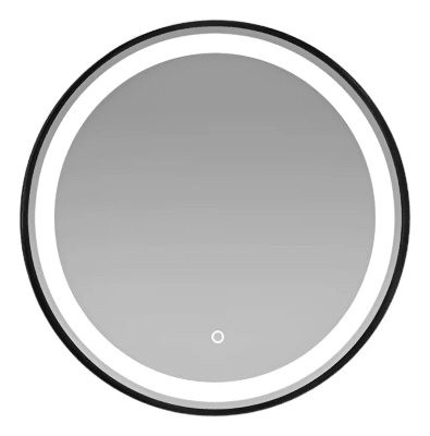 ESPEJO CIRC 60CM TRIPLE LED BORDE METAL