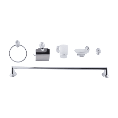 ACCESORIOS BAÑO SET 6PCS COLOMBA
