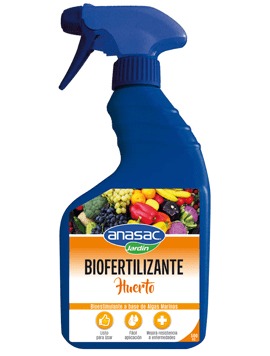 BIOFERTILIZANTE HUERTO ANASAC 500 ML