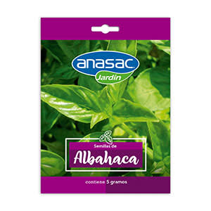 SEMILLA HORTALIZA ALBAHACA ANASAC 5 GR