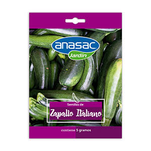 SEMILLA HORTALIZA ZAPALLO ITALIANO ANASAC 5 GR