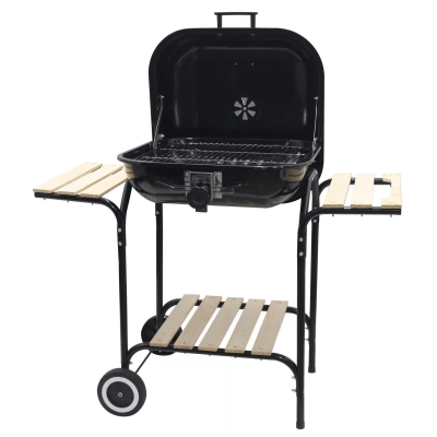 PARRILLA A CARBON 62X104 C/RUEDAS MR BEEF