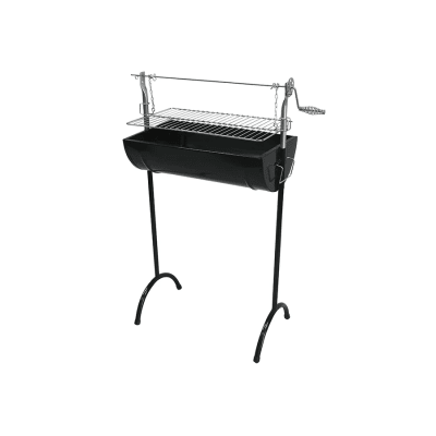 PARRILLA A CARBON C/ROLDANA 32.9X51X96.5CM