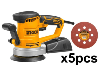 LIJADORA ORBITAL INGCO 450W 150MM RS45081
