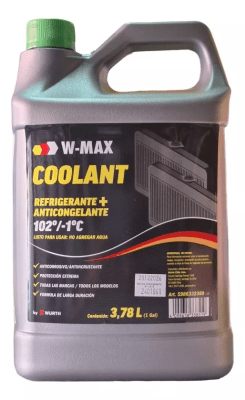 REFRIGERANTE + ANTICONGELANTE COOLANT WMAX 3.8LT