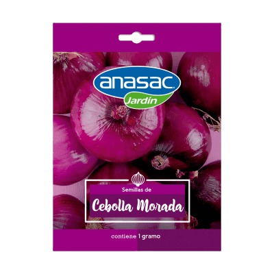 SEMILLA HORT CEBOLLA MORADA ANASAC 1 GR