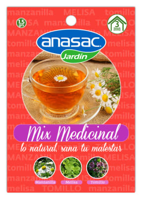 SEMILLA HORTALIZA MIX MEDICINAL ANASAC 1.5 GR