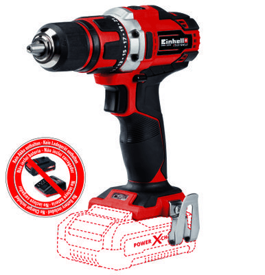 TALADRO INALAMB EINHELL 13 MM 18V TE-CD 18/40 LI-SOLO