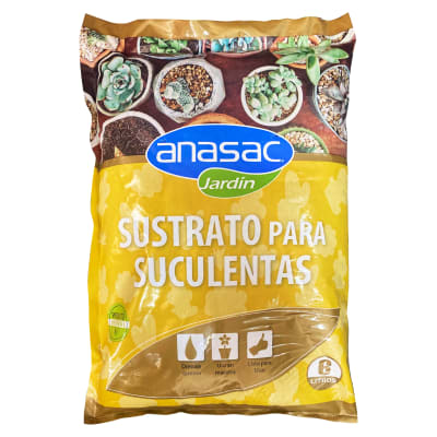 SUSTRATO PARA SUCULENTAS ANASAC 6 LT
