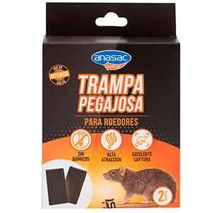 TRAMPA PEGAJOSA P/RATON ECO ANASAC