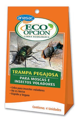TRAMPA MOSCAS INSECT VOLADORES ECO ANASAC