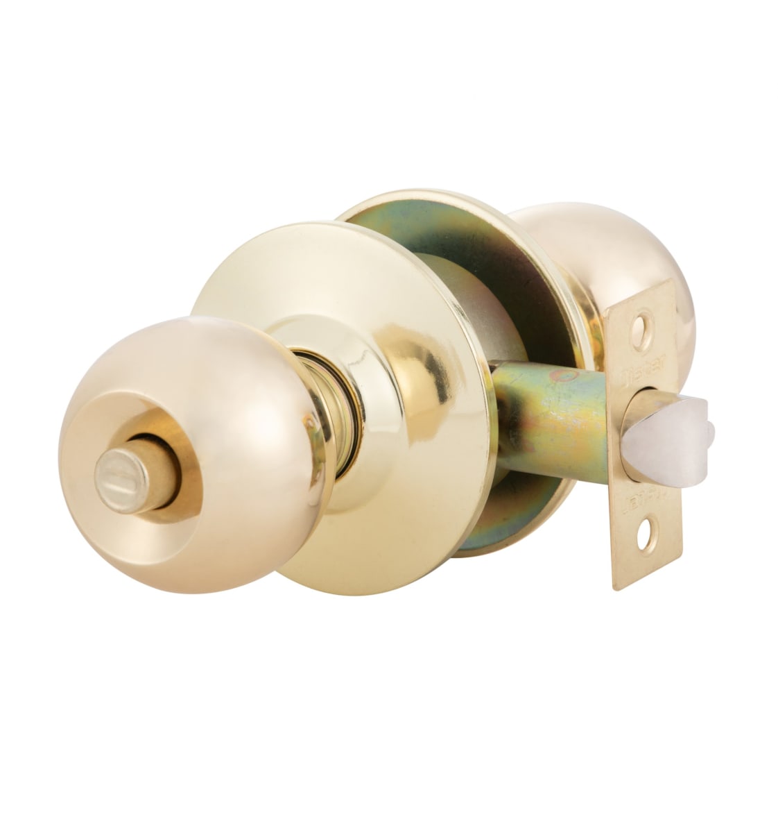 Cerradura Cilíndrica Oister 101 Baño Bronce Pulido 0