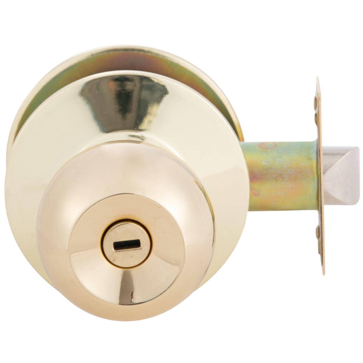 Cerradura Cilíndrica Oister 101 Baño Bronce Pulido7