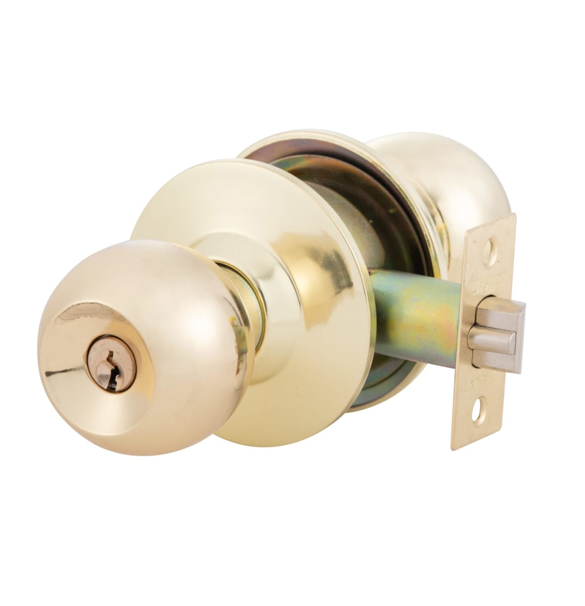 Cerradura Cilíndrica Oister 101 Dormitorio Bronce Pulido 0