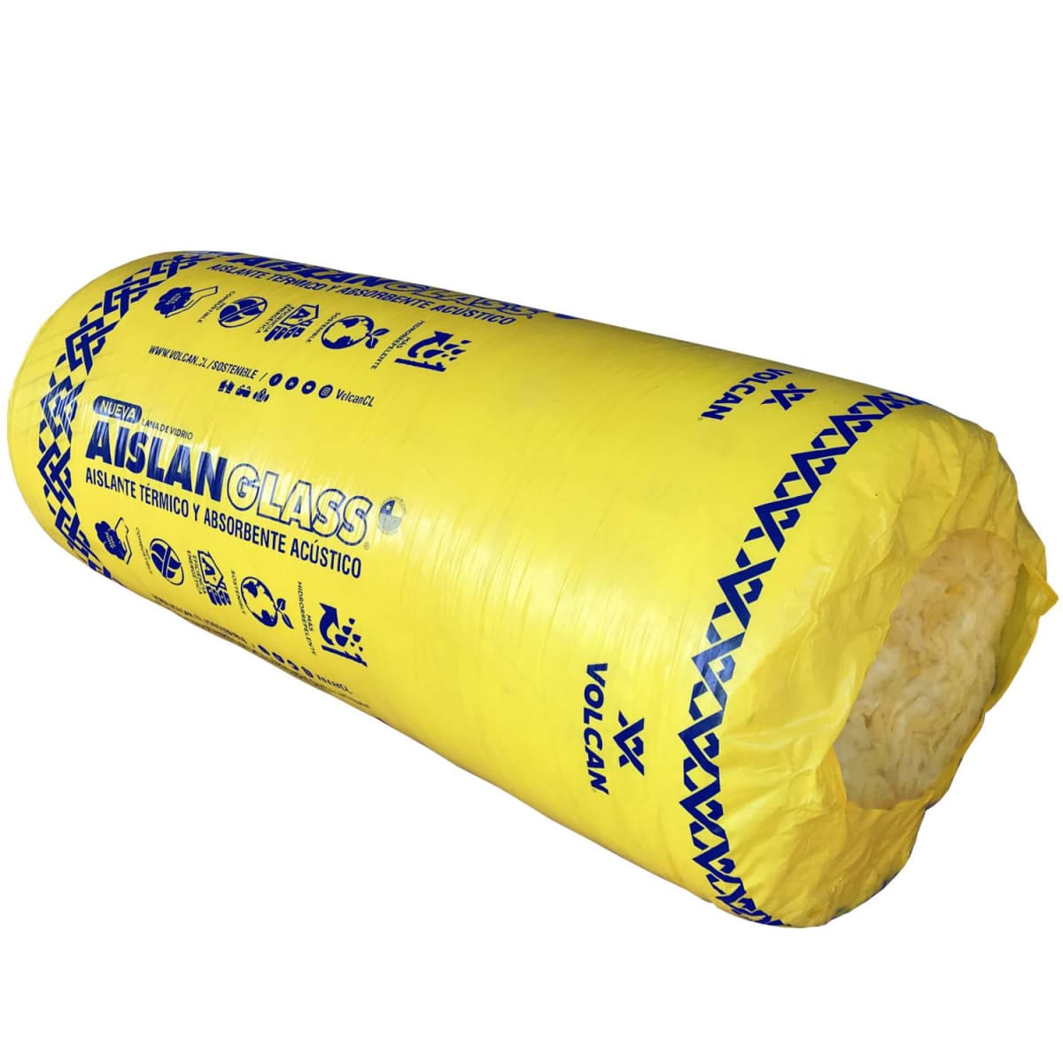 Lana de vidrio R122 libre 50mm 1,2x24m 1 rollo3