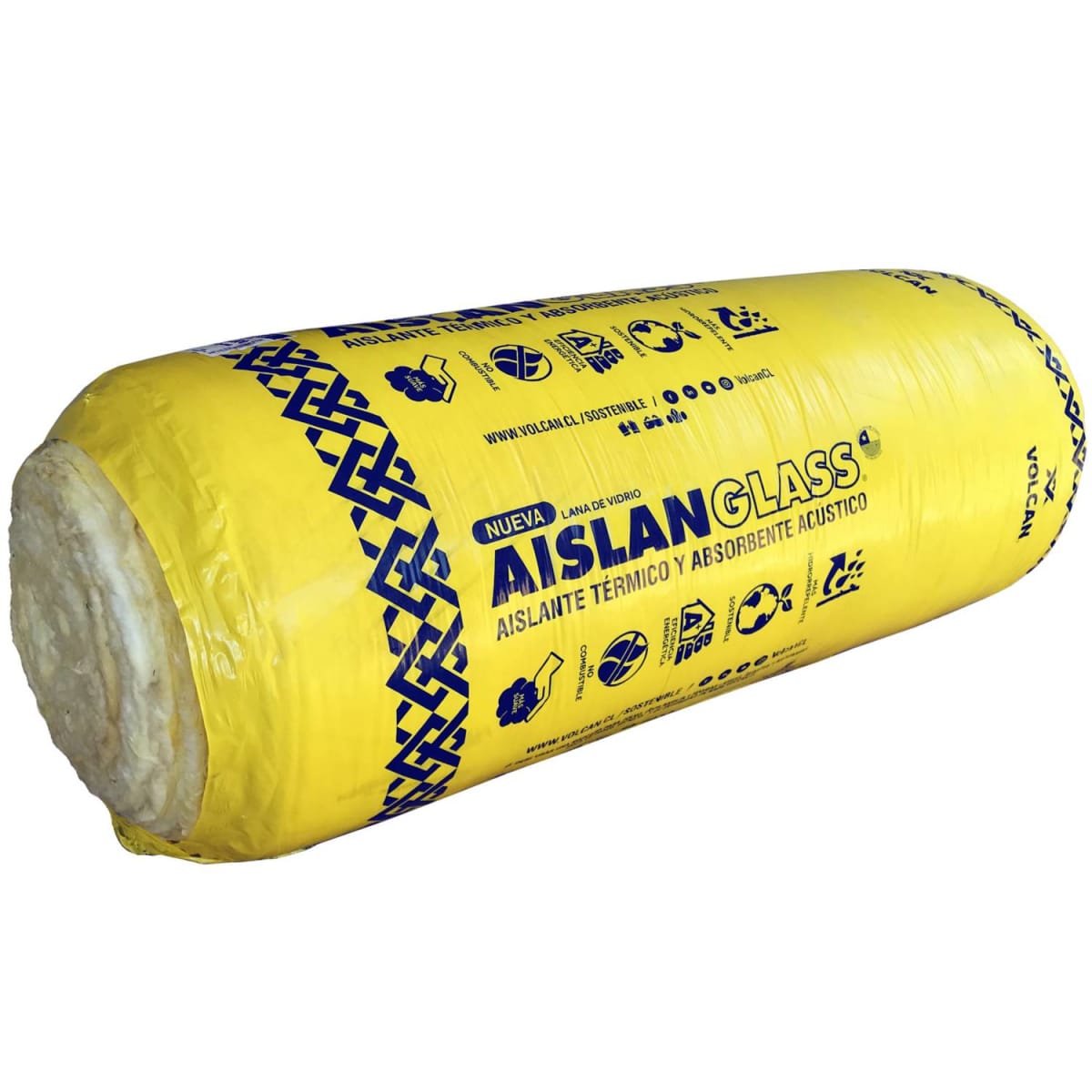 Lana de vidrio R122 libre 50mm 1,2x24m 1 rollo2