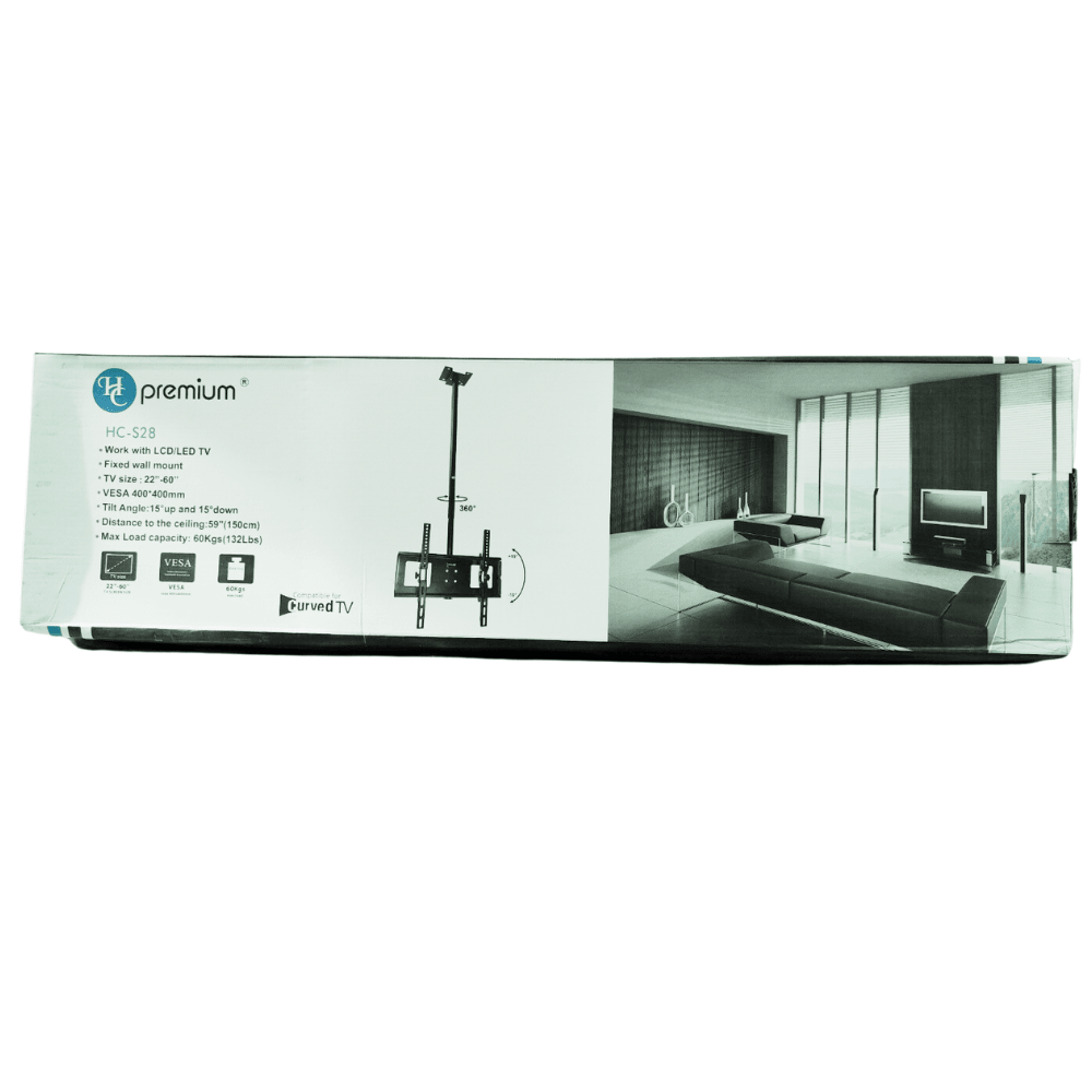 SOPORTE TV HC S28 P/TECHO 22-60