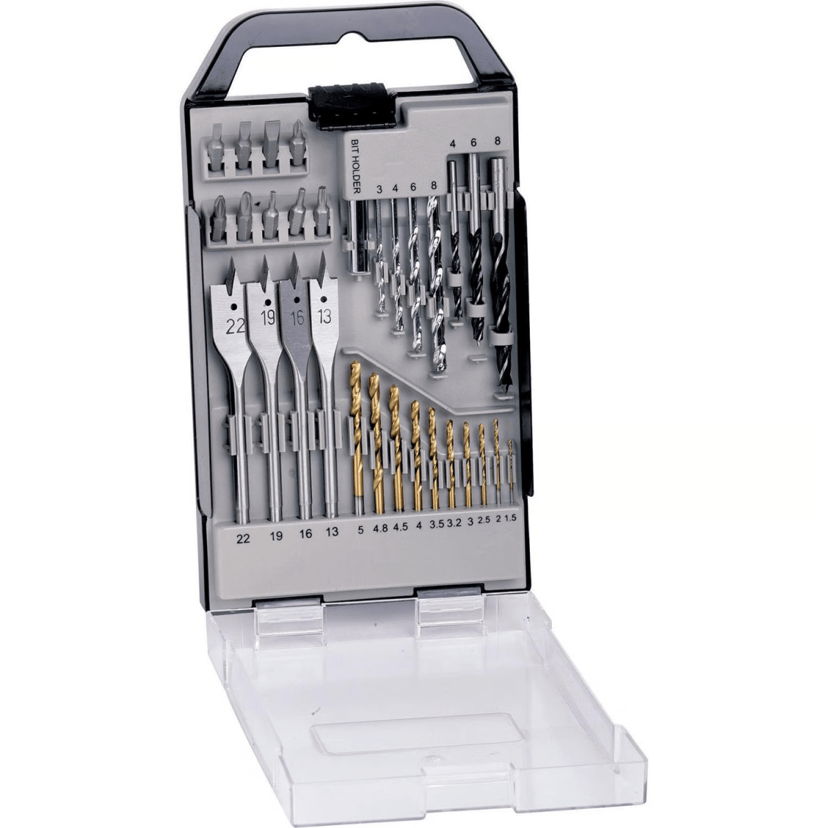 SET DE BROCAS P/TALADRO BAUKER 31PZS1