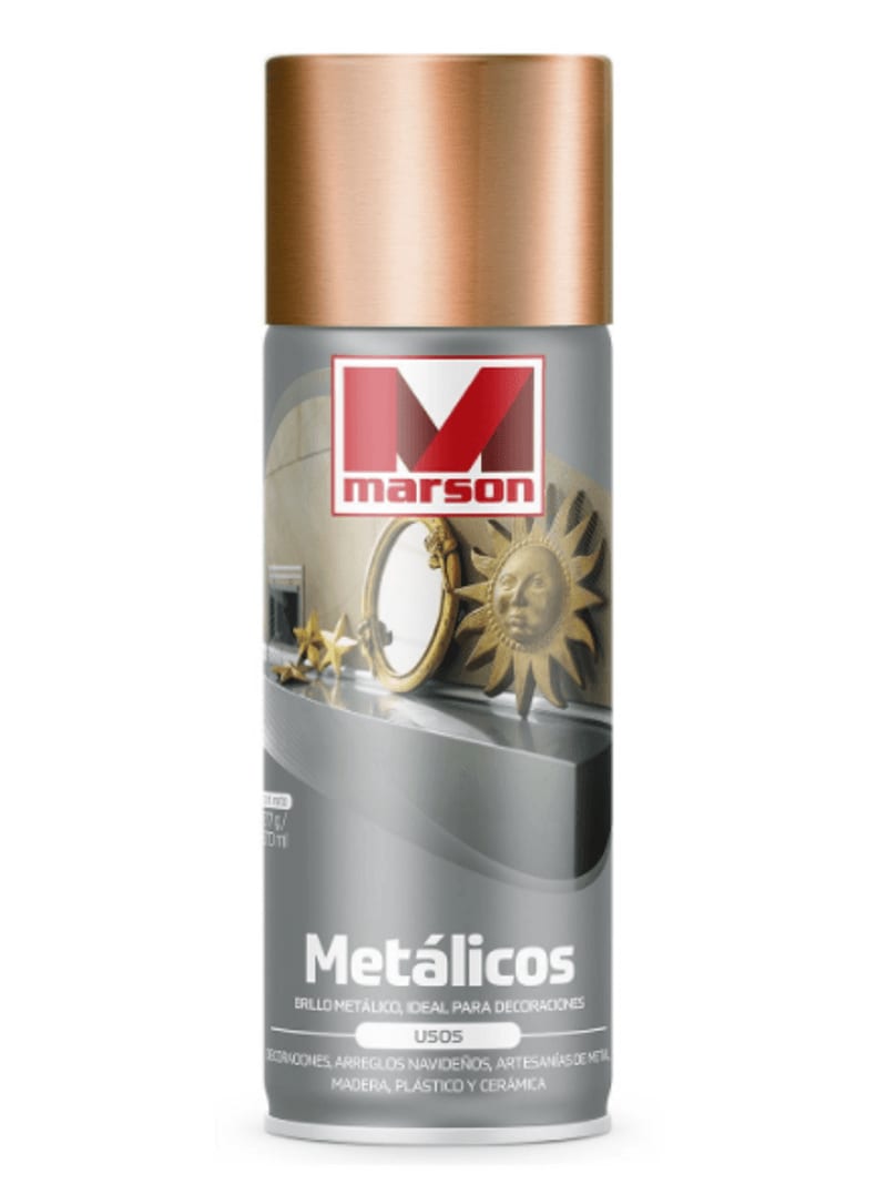 SPRAY ESMALTE METALICOS MARSON 485 ML 0