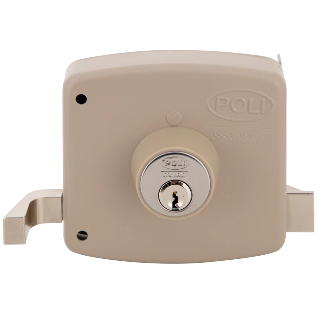 Cerradura Poli Sobreponer 1994 - Cerrojo Macizo Compatible con Puerta Acceso o Reja8