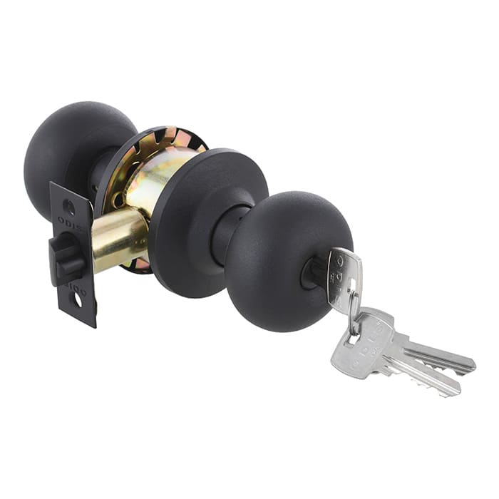 Cerradura Cilíndrica Odis 206 Dormitorio Negro– Linea 2063