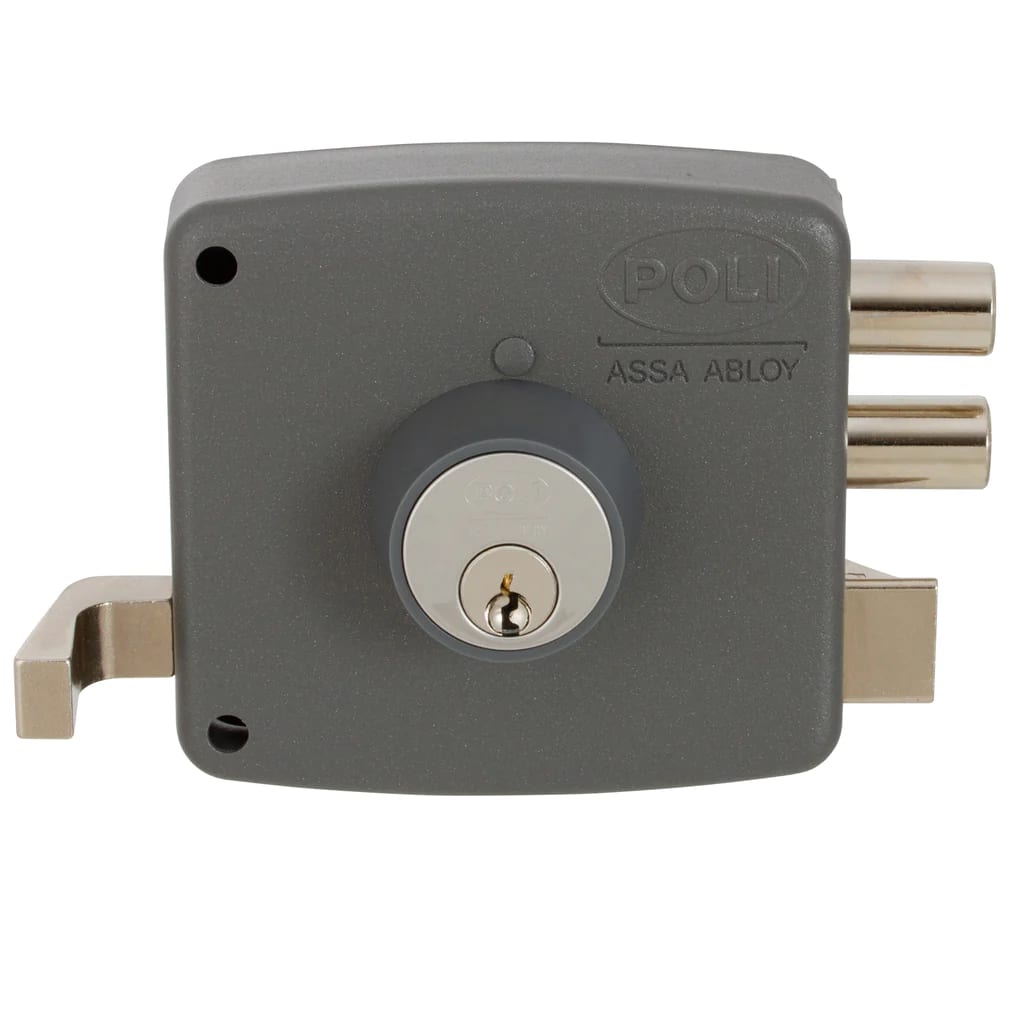 Cerradura Poli Sobreponer Chilena 2010 Cerrojo 2 pitones8