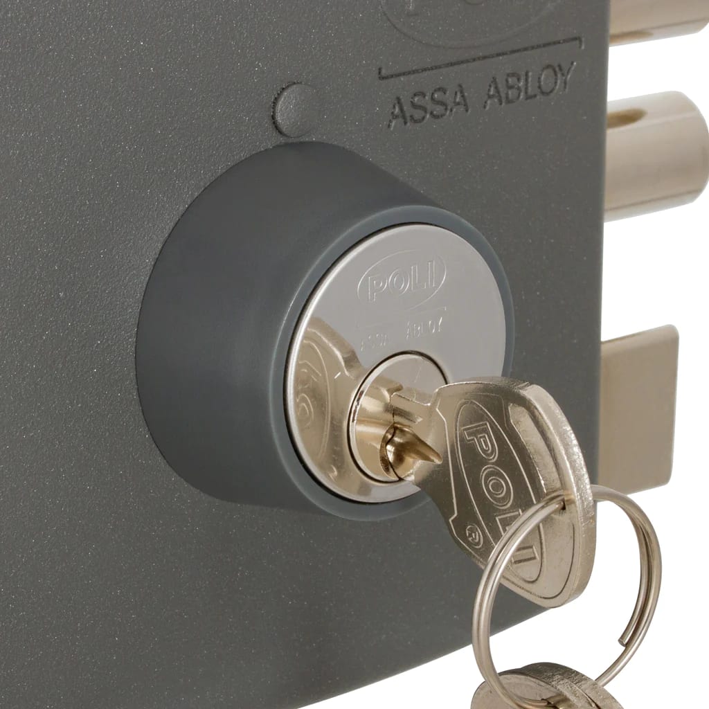 Cerradura Poli Sobreponer Chilena 2010 Cerrojo 2 pitones6