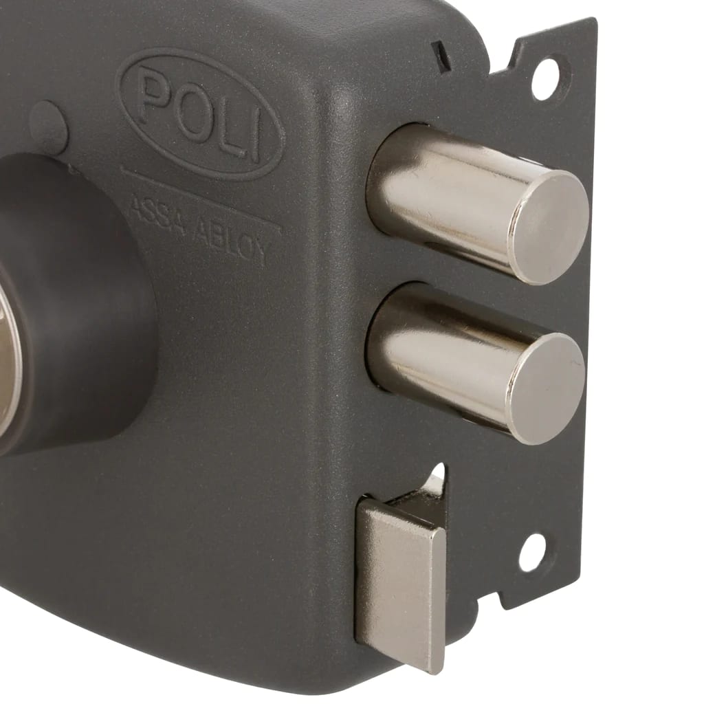 Cerradura Sobreponer Chilena 2010 Cerrojo 2 pitones+Caja Reja para soldar7