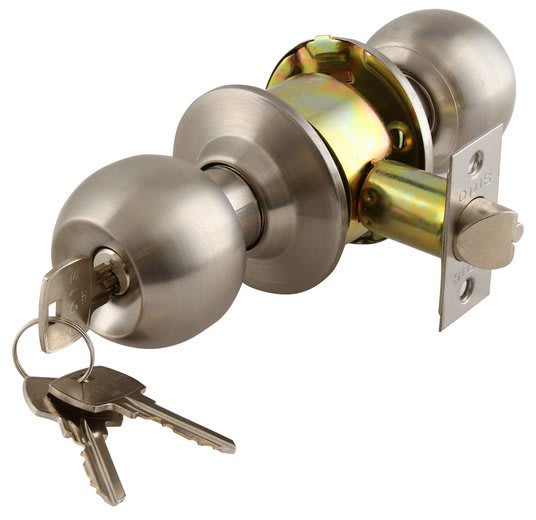 Cerradura Cilíndrica Odis 201 Dormitorio Inox2