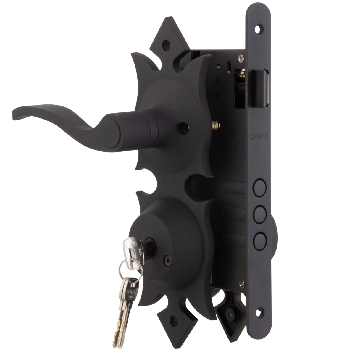 Cerradura Embutir Odis 216 Colonial con Manilla Medio Acceso7