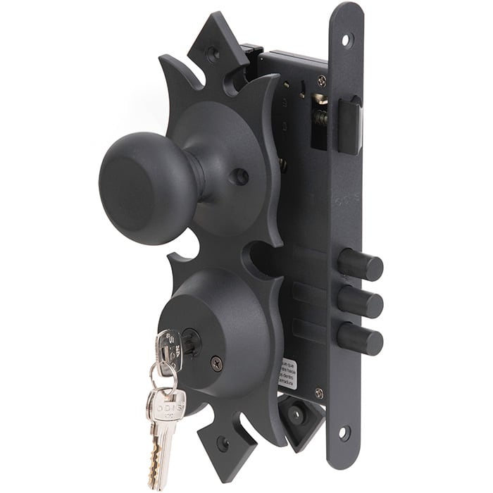 Cerradura de Embutir Odis 226 Colonial Medio Pomo Acceso 0