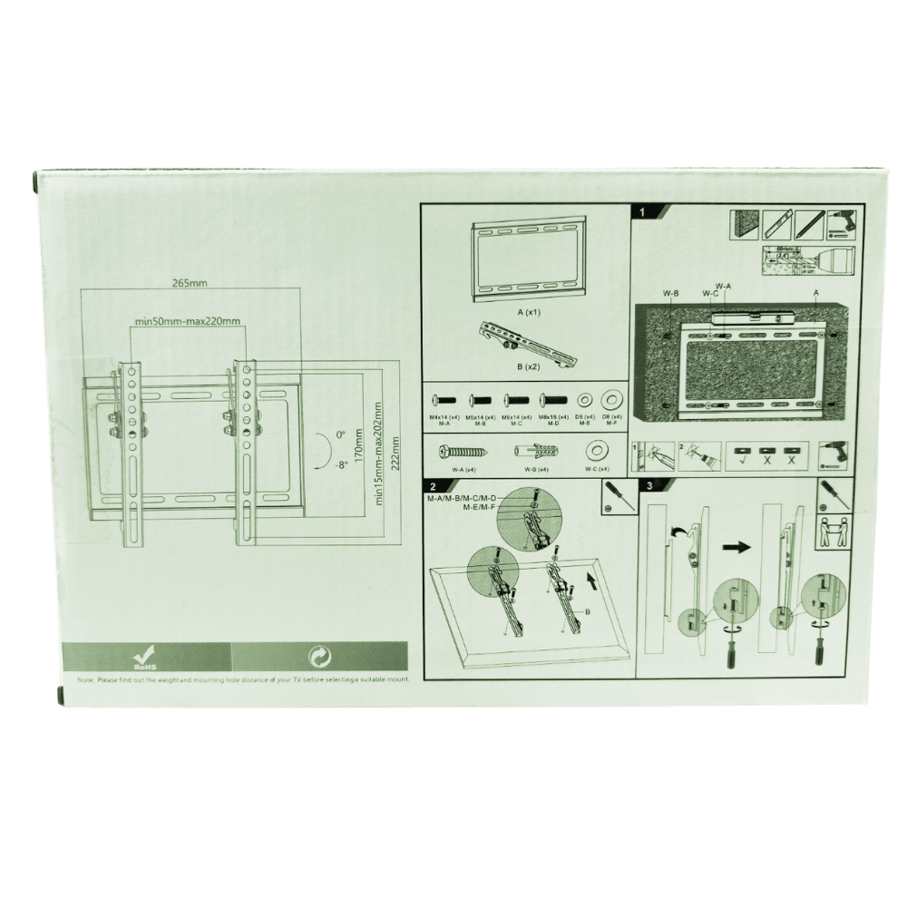 SOPORTE TV HC 222T 23-43