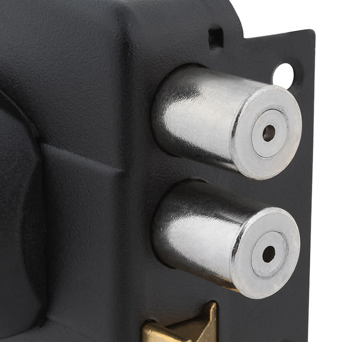 Cerradura Sobreponer Odis 321 Negra Linea 3009