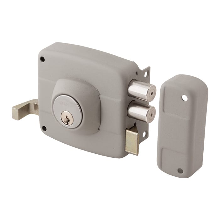 Cerradura Sobreponer Odis 321 Gris - Línea 3002