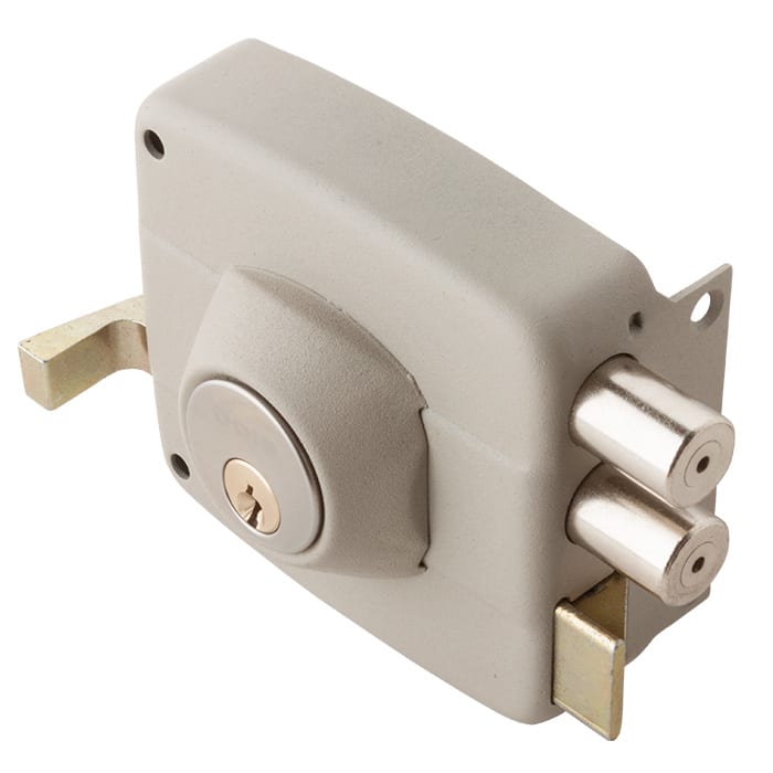 Cerradura Sobreponer Odis 321 Gris - Línea 3004