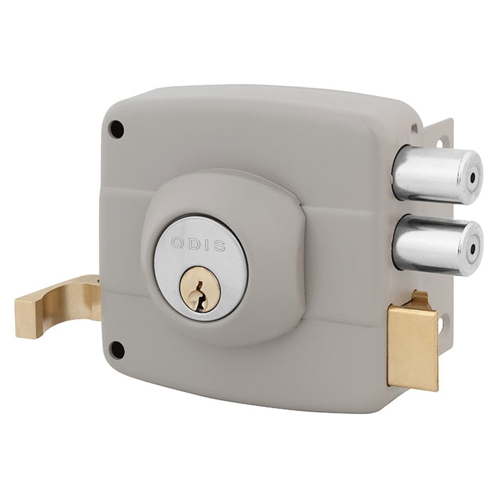 Cerradura Sobreponer Odis 321 Gris - Línea 300 0