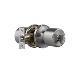 CERRADURA TUBULAR POMO PREMIUM ACCESO ANTIMICROBIANA INOX 0