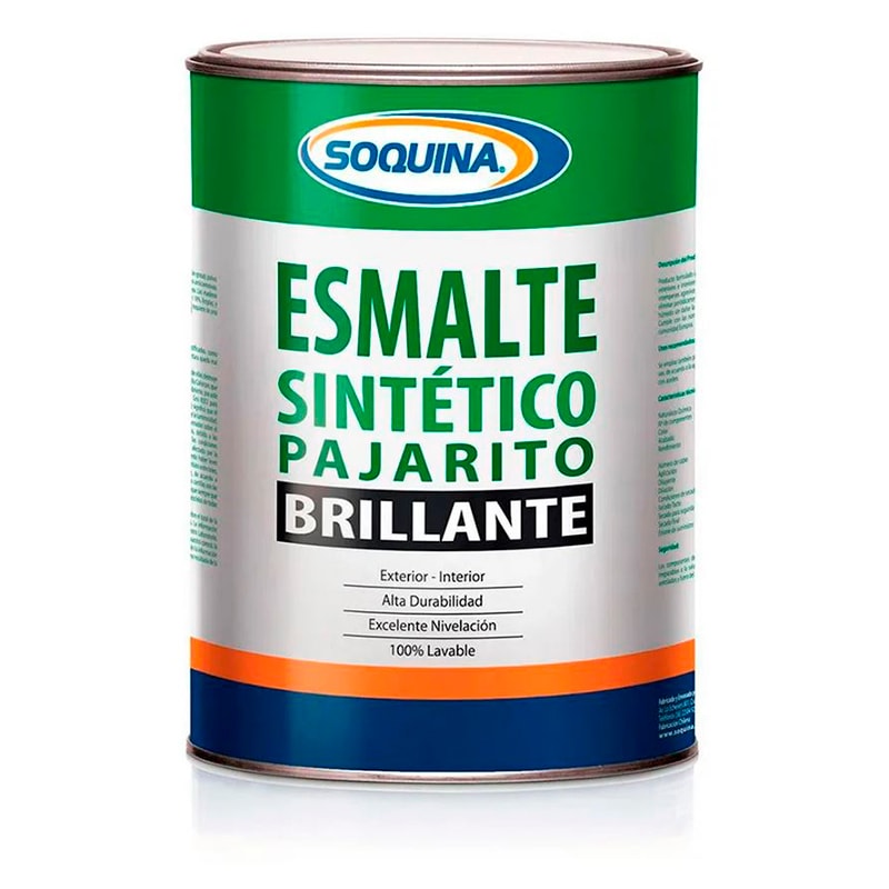ESMALTE SINTETICO PAJARITO SOQUINA NEGRO2