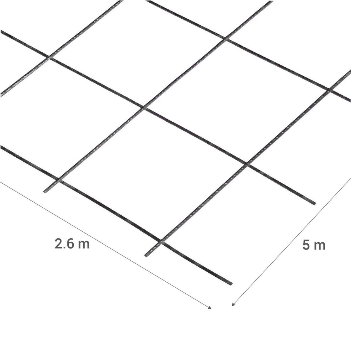 MALLA ACMA PISO C-92 2.60X5MT3