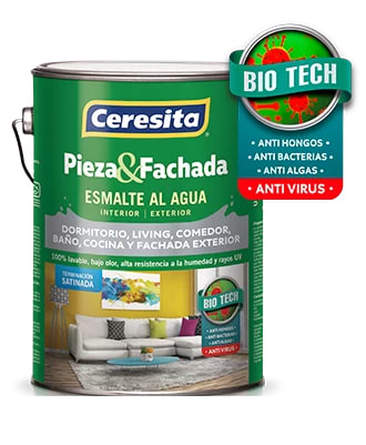 ESMALTE AL AGUA CERESITA PIEZA & FACHADA MARFIL ORIENTAL 0