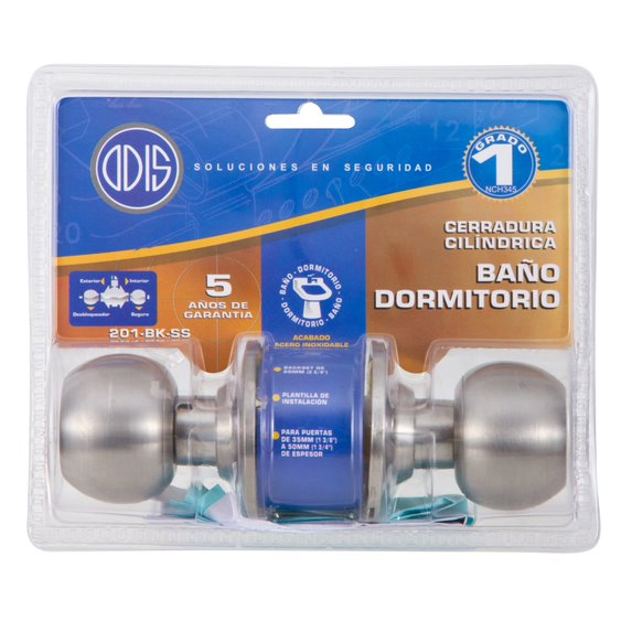 CERRADURA ODIS 201 CILINDRICA BAÑO INOX4
