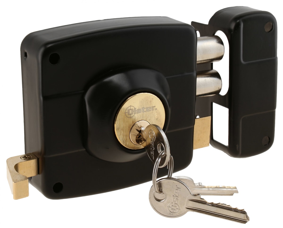 Cerradura Sobreponer Oister 110 Negra2