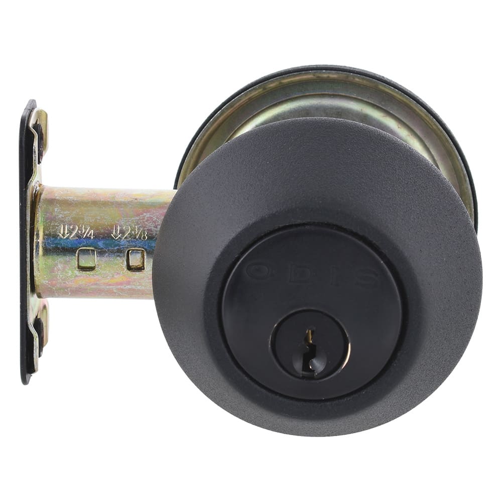 Cerrojo Cilíndrico Odis 501 Llave – Seguro – Linea 501 Negro5