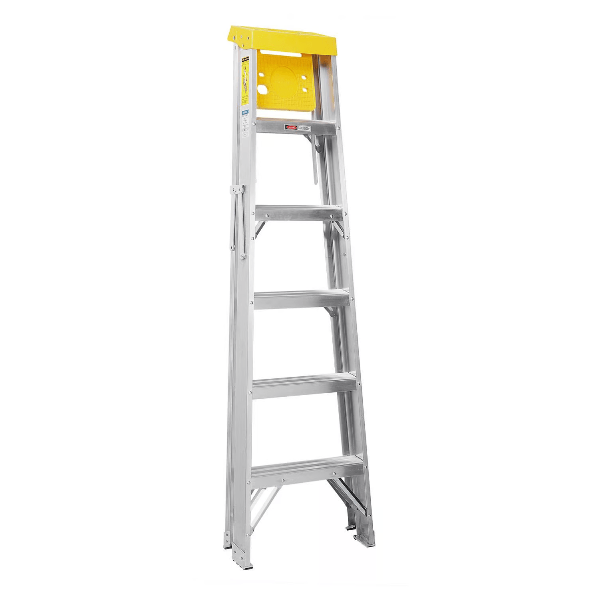 ESCALERA TIJERA ALUM REDLINE 5 PELD 1.87MT 102KG RESIST3