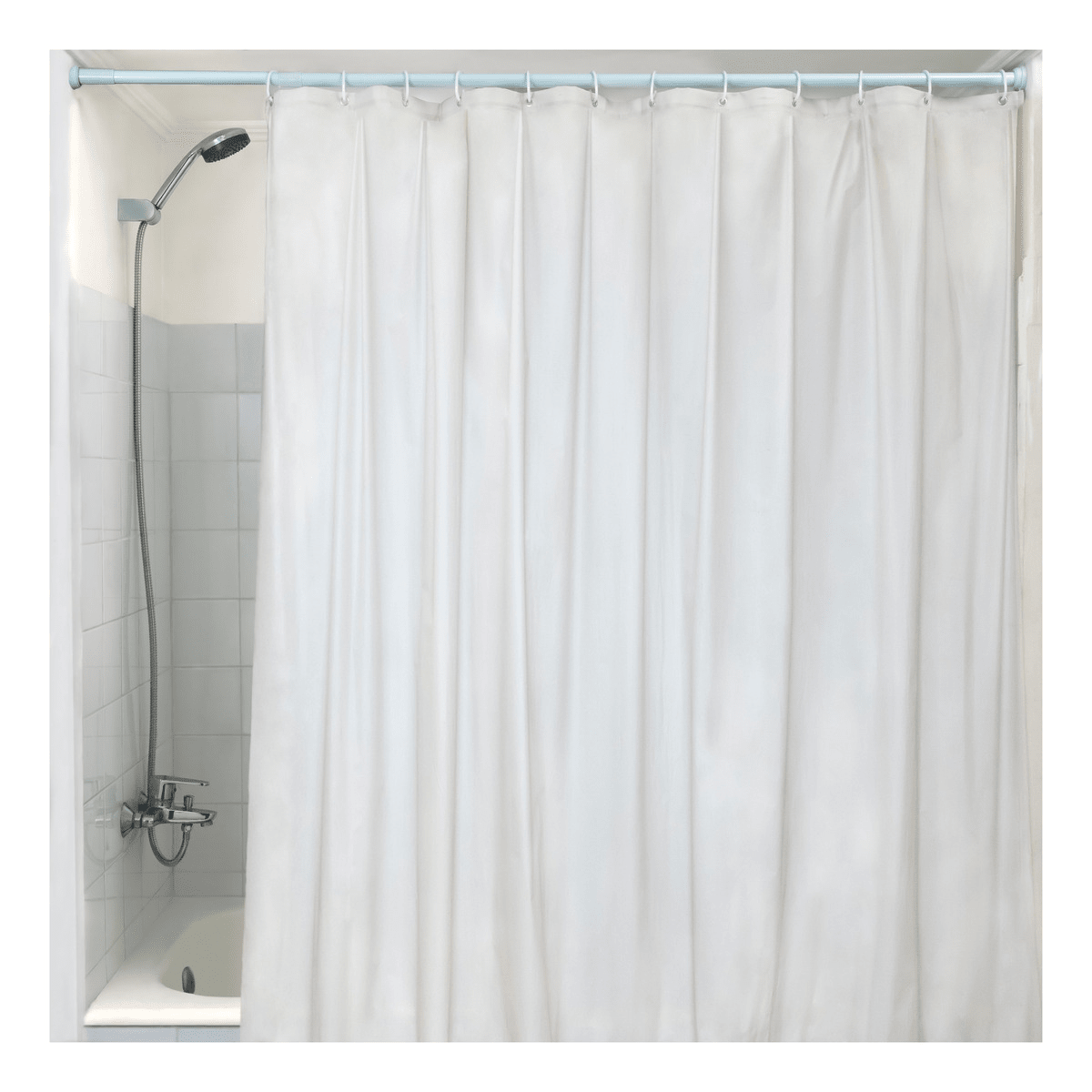FORRO CORTINA BAÑO PVC TRANSP C/IMAN METALHSA2