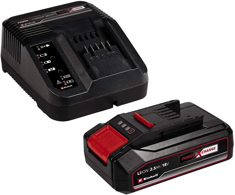KIT BATERIA STARTER C/CARGADOR EINHELL 18V 2.5AH 0