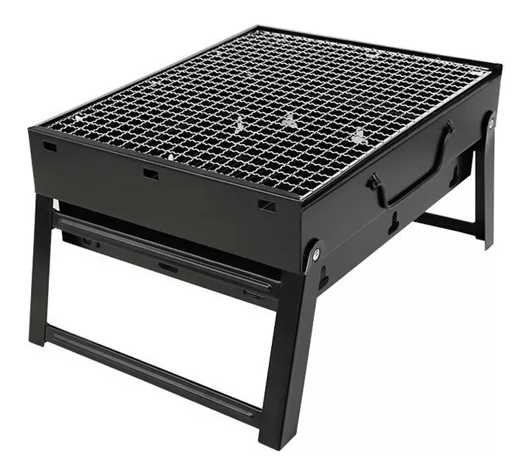 PARRILLA A CARBON PORTATIL PLEGABLE 36x29x7.5CM2