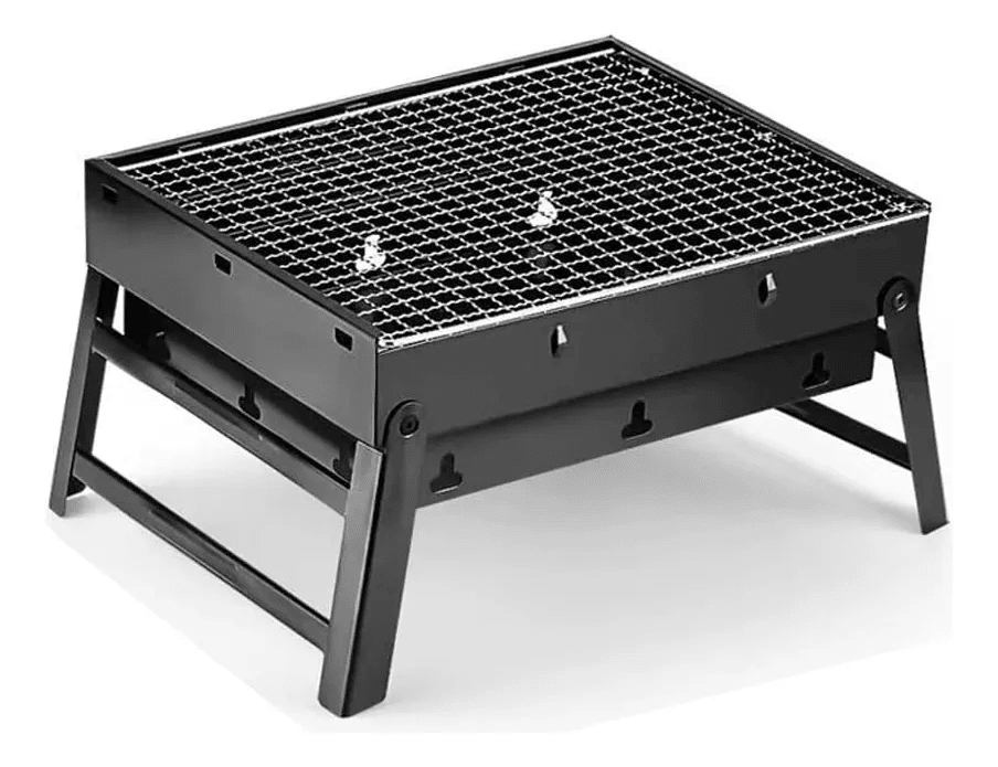 PARRILLA A CARBON PORTATIL PLEGABLE 36x29x7.5CM5